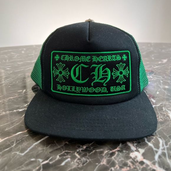 Chrome Hearts Other - CHROME HEARTS CH HOLLYWOOD TRUCKER HAT